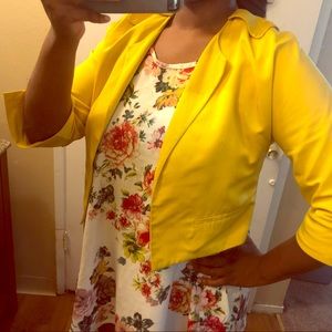 Yellow Blazer
